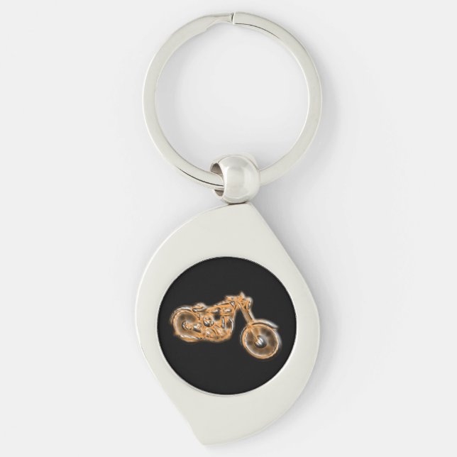 Chopper Cruiser Key Ring (Front)