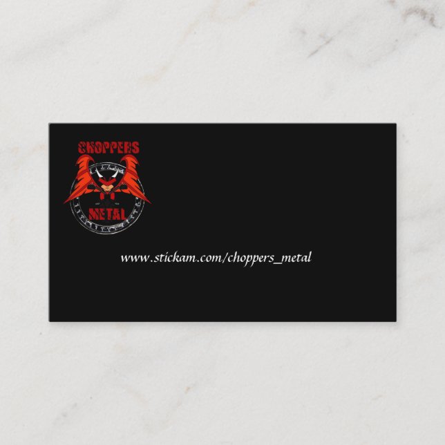 choppers cards (Front)