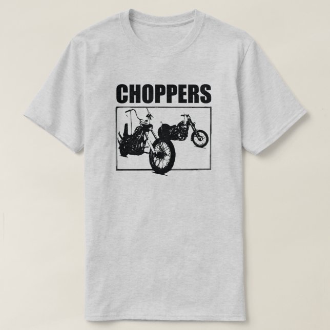 Choppers Motorcycle T-Shirt (Design Front)