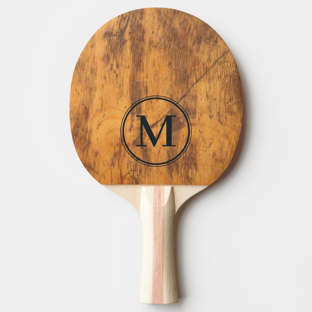 Chopping Block Monogram Ping Pong Paddle (Front)