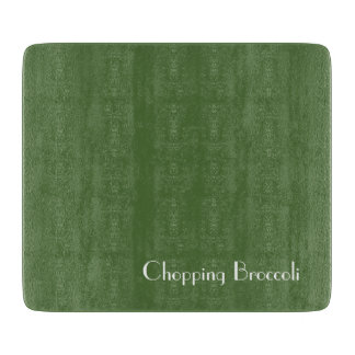 Chopping Broccoli Cutting Board
