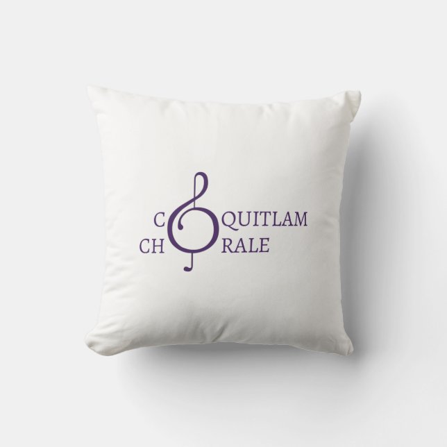 Chorale Throw Pillow (Front)