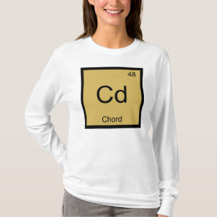 Chord Name Chemistry Element Periodic Table T-Shirt