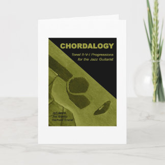 'Chordalogy' New Years Greeting Card