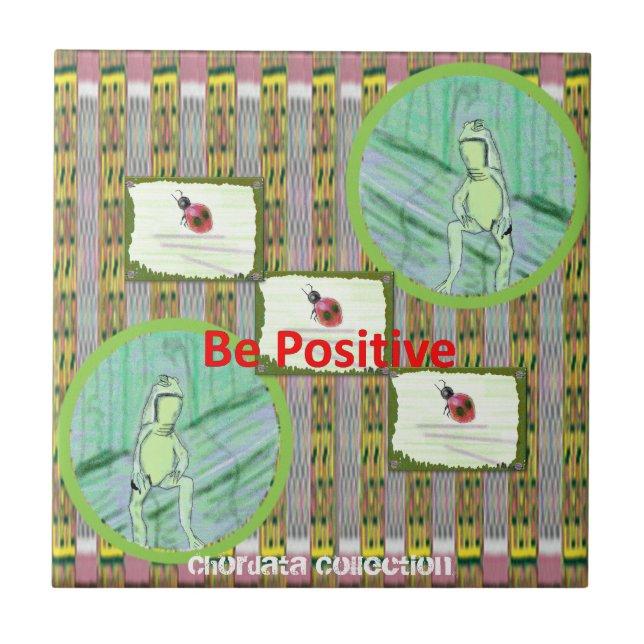 Chordata Collection Frogs and Ladybugs Trivets to (Front)