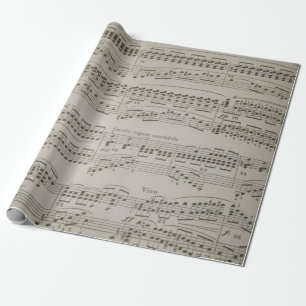Chords and Arpeggios Wrapping Paper