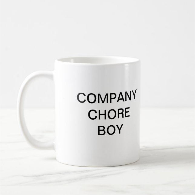 Chore Boy Mug (Left)