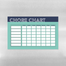 Chore Chart (Blue)