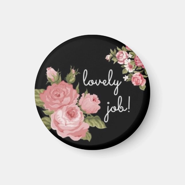 chore chart magnet!!!  job complete!!! magnet (Front)