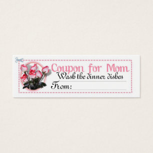 Chore Coupon for Mum