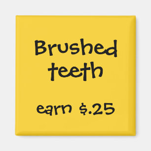 Chore Rewards for Kids Magnet