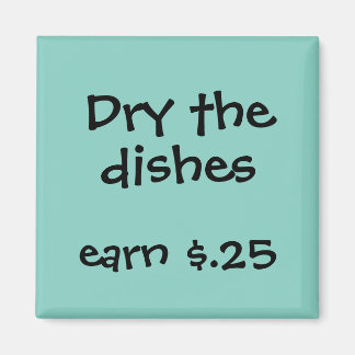 Chore Rewards for Kids Magnet