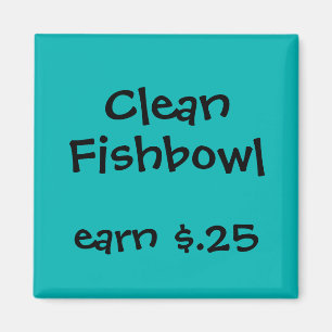 Chore Rewards for Kids Magnet