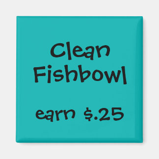 Chore Rewards for Kids Magnet