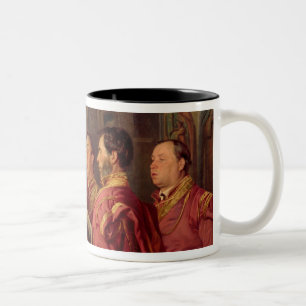 Choristers in the Church, 1870 Two-Tone Coffee Mug