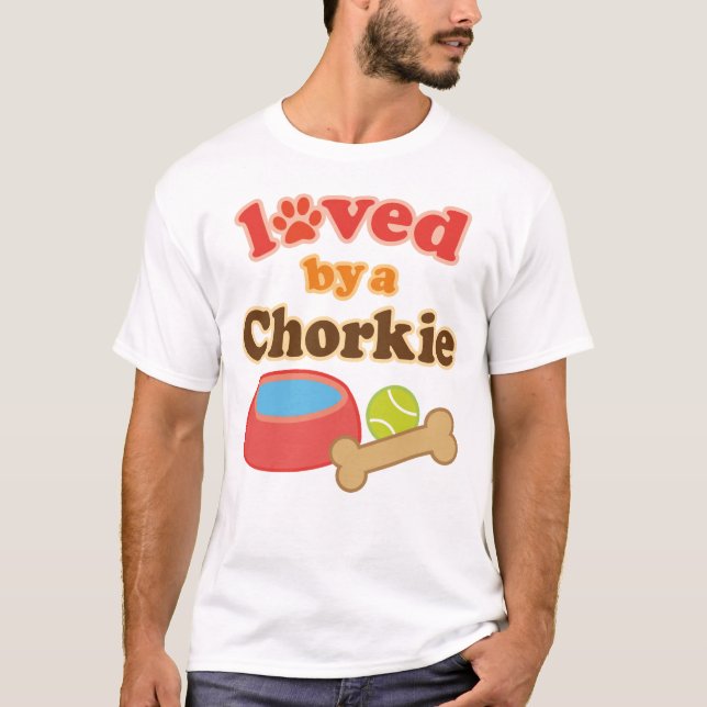 Chorkie Dog Breed Gift T-Shirt (Front)