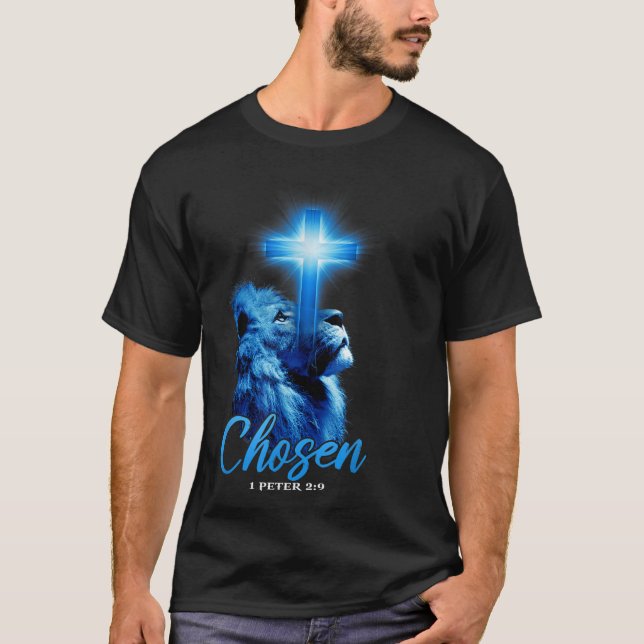 Chosen 1 Peter 29 Bible Scripture Quote Christian  T-Shirt (Front)