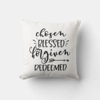 Chosen Blessed Forgiven Redeemed with Arrow