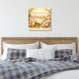Chosen by God to Nurture Souls Mothers Day Canvas Print