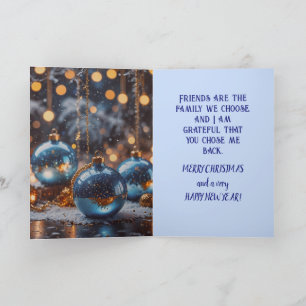 CHOSEN FRIENDS CHRISTMAS CARD