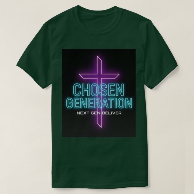   Chosen Generation Christian Men’s T-Shirt (Design Front)
