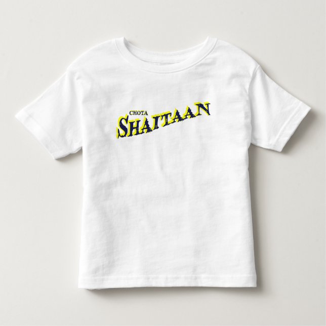 Chota Shaitan Kids Toddler T-Shirt (Front)