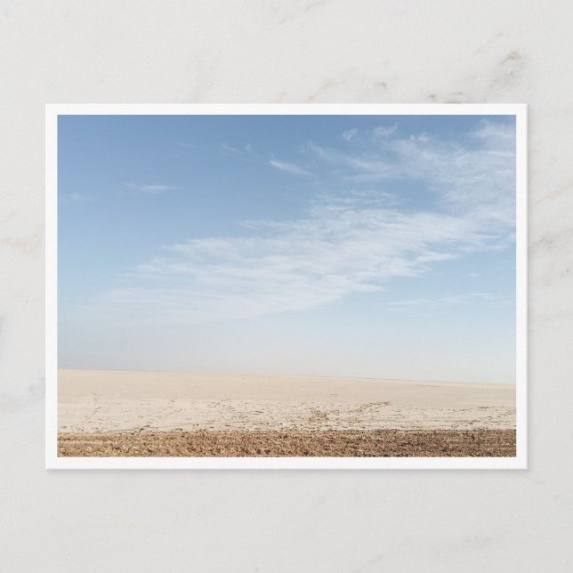 Chott el Djerid (Tunisia) Postcard (Front)