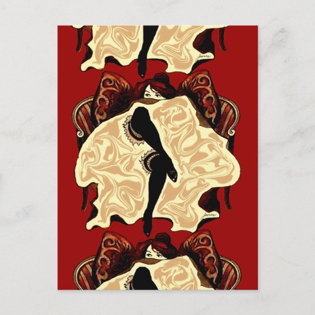 Chou Chou Reddy Postcard (Front)