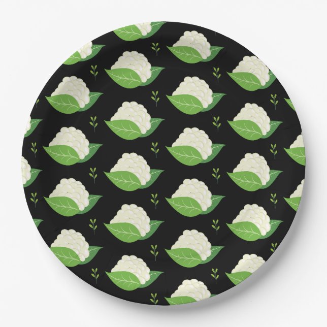 Choufleur  paper plate (Front)