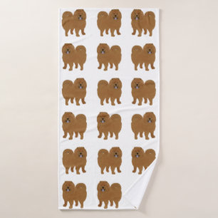 Chow Chow Bath Towel
