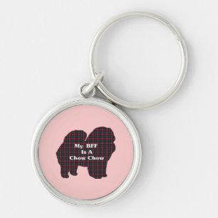 Chow Chow BFF Key Ring