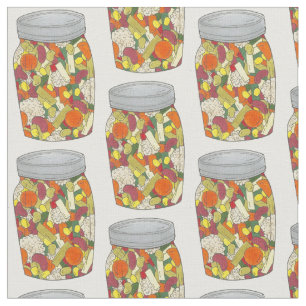 Chow Chow Chowchow Relish Amish PA Dutch Food Fabric