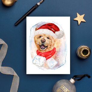 Chow Chow Christmas Gifts For Dogs Lovers Holiday Postcard