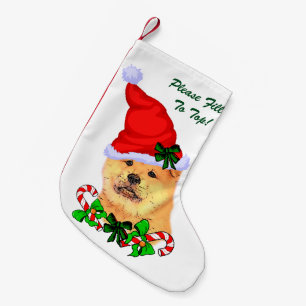 Chow Chow Christmas Small Christmas Stocking