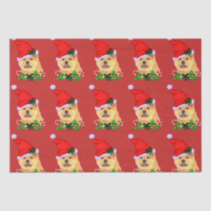 Chow Chow Christmas Tissue Paper