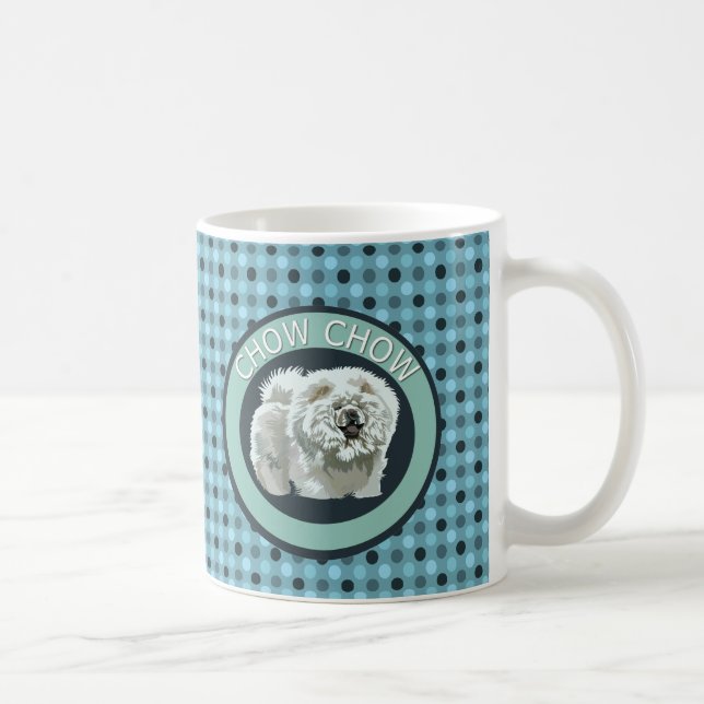 chow chow coffee mug (Right)
