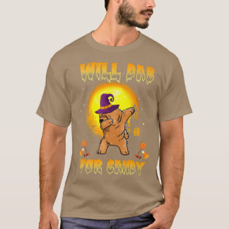 Chow Chow Dabbing Dog Will Dab For Candy Funny Hal T-Shirt