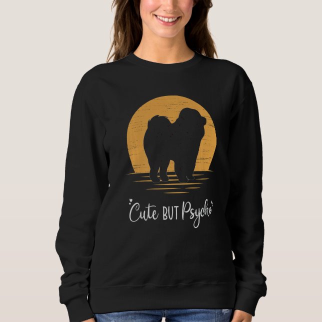 Chow Chow Dog Breed  80 Sweatshirt (Front)