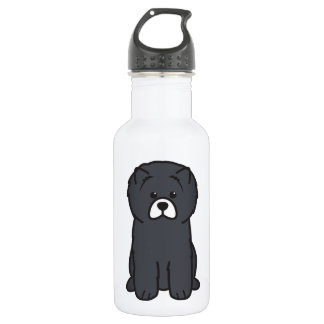 Chow Chow Dog Cartoon 532 Ml Water Bottle