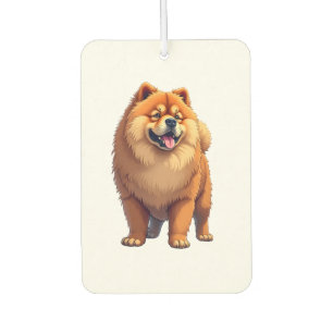 Chow Chow Dog Chinese Dog Breed for a Chow Chow Co Car Air Freshener