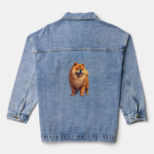 Chow Chow Dog Chinese Dog Breed for a Chow Chow   Denim Jacket