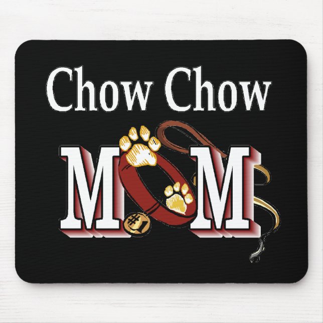 Chow Chow Dog Mum Gifts Mouse Pad (Front)
