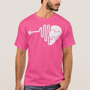 Chow chow Dog Paw Heartbeat Pet Owner Veterinarian T-Shirt