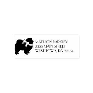 Chow Chow Dog Puppy Self-inking Stamp