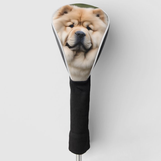 Chow Chow Golf Head Cover (Front)