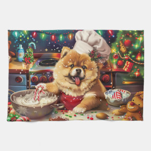 Chow Chow Holiday Baking: Festive Christmas Tea Towel