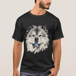 Chow Chow Ink Painting Close-up T-Shirt