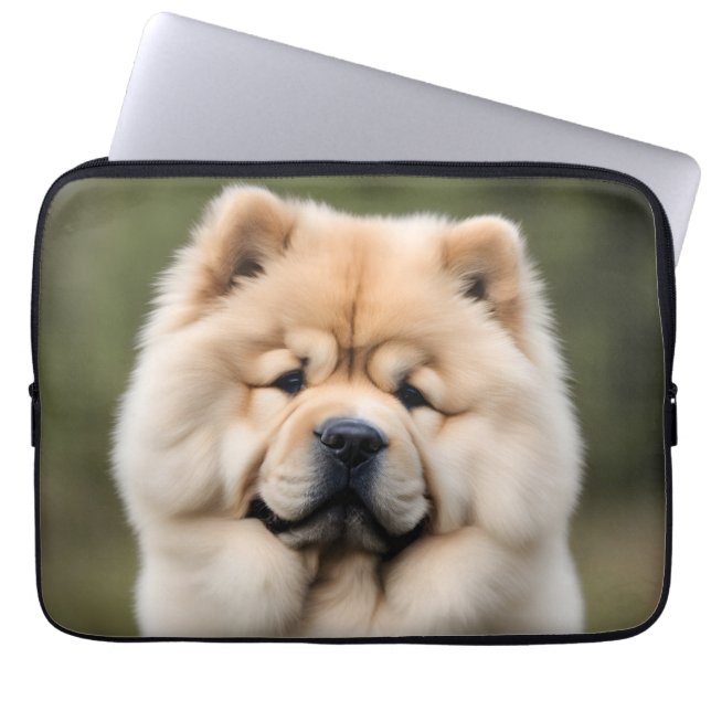 Chow Chow Laptop Sleeve (Front)