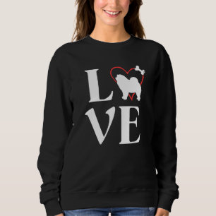 Chow Chow Love Dogs T For Women Dog Mama Sweatshirt