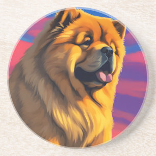 Chow Chow Painting Coaster